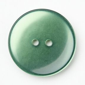 Bouton 2 trous brillant [Ø 25 mm] – vert sapin, 