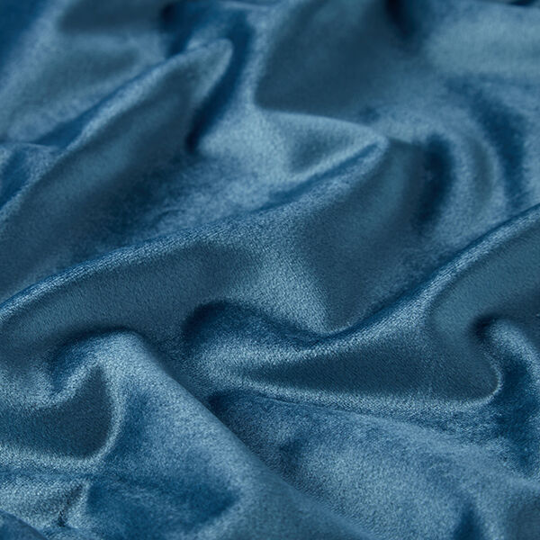 Tissu de décoration Velours – gris bleu, image number 2