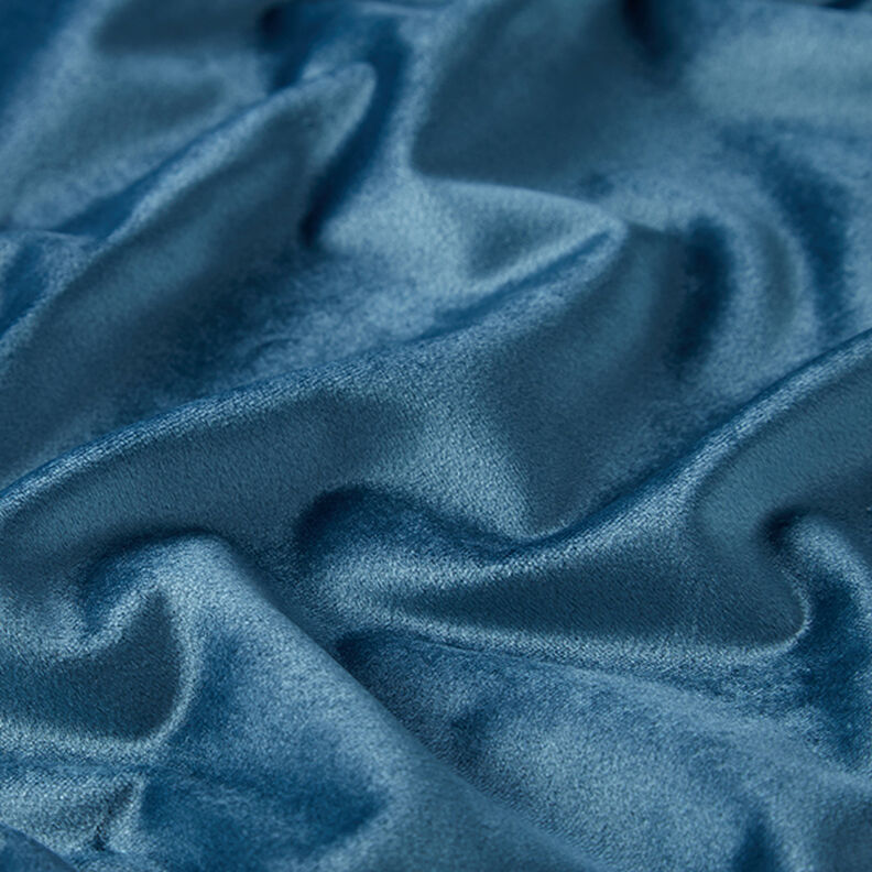 Tissu de décoration Velours – gris bleu,  image number 2