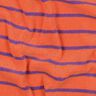 Jersey éponge Rayures | Poppy Fabrics – orange/lilas rouge,  thumbnail number 2