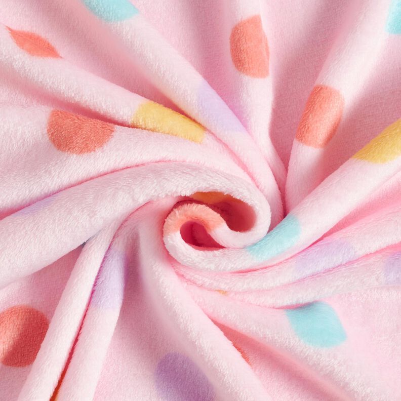 Polaire douillet Points multicolores – rose clair, image number 3