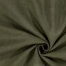Tissu de Ramie–Mix stonewashed, qualité lourde – olive foncé,  thumbnail number 1