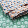 Cloqué points et losanges – bleu clair/abricot,  thumbnail number 6