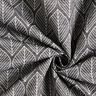 Tissu de décoration Jacquard Feuilles – anthracite,  thumbnail number 4