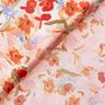 Voile de coton Mer de fleurs aquarelle impression numérique – ivoire/saumon,  thumbnail number 4