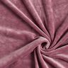 Velours stretch Tissu Nicki – vieux rose,  thumbnail number 1