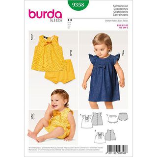 Bambins Robe, Burda 9358, 
