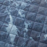 Tissu chambray matelassé en batik – bleu jean,  thumbnail number 7