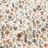 Tissu double gaze de coton Fleurs d'automne – écru,  thumbnail number 2
