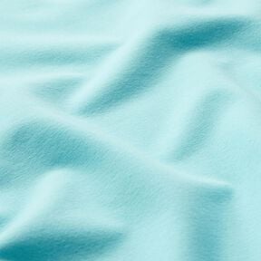 Molleton coton léger uni – bleu glacier, 