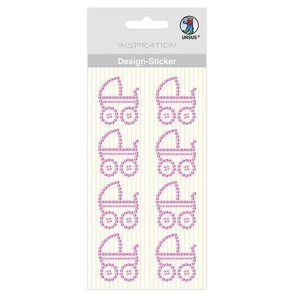 Autocollant design Baby Girl [ 8 Pièces ] – rose,  image number 1