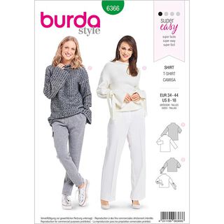 Haut, Burda 6366 | 34 - 44, 