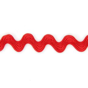 Lisse dentelée [12 mm] – rouge, 