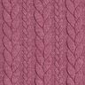 Jersey jacquard Cloqué Torsades – framboise,  thumbnail number 1