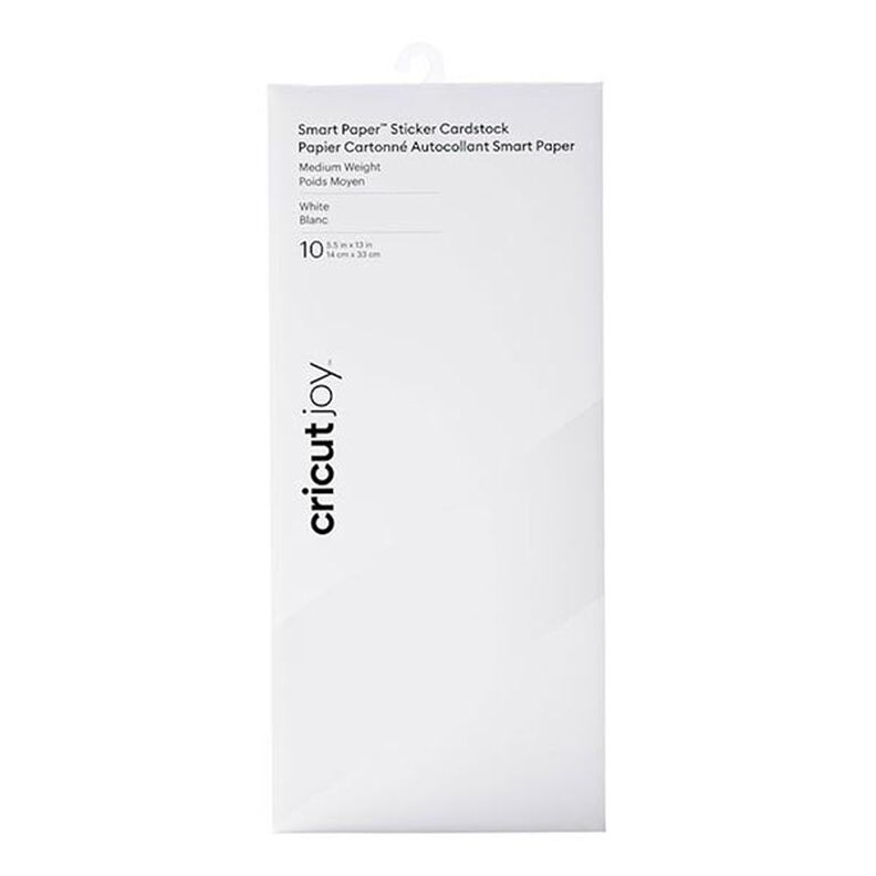 Cricut Joy Smart Sticker Cardstock [14x33 cm] | Cricut – blanc,  image number 1