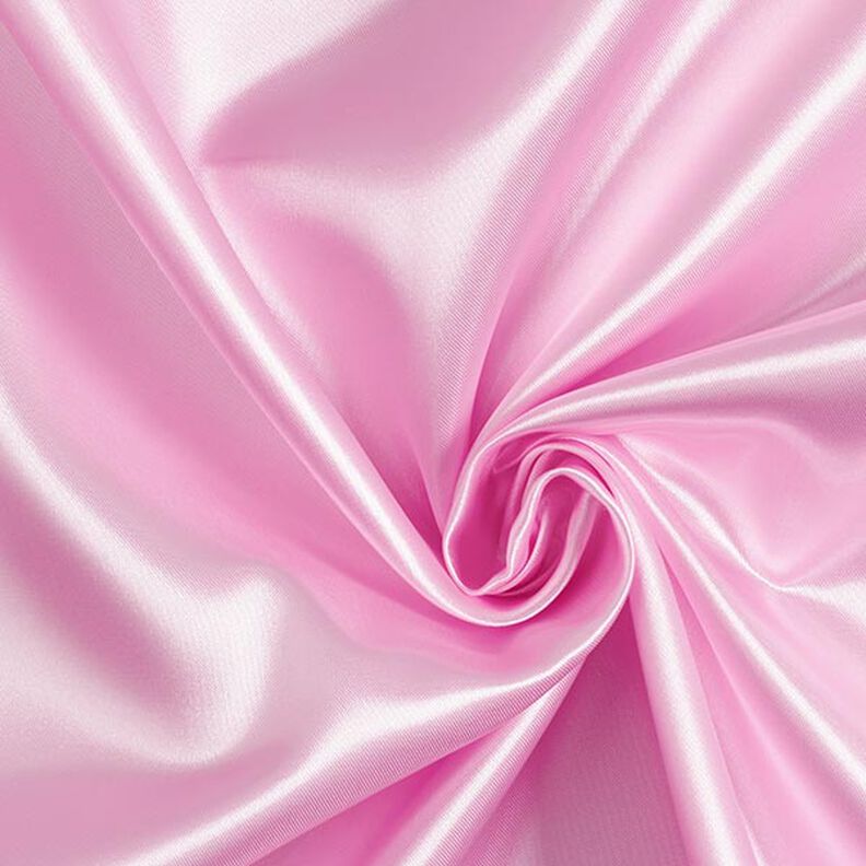 Satin polyester – rose,  image number 1