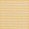 Tissu en coton Vichy à carreaux 0,5 cm – moutarde/blanc,  thumbnail number 1