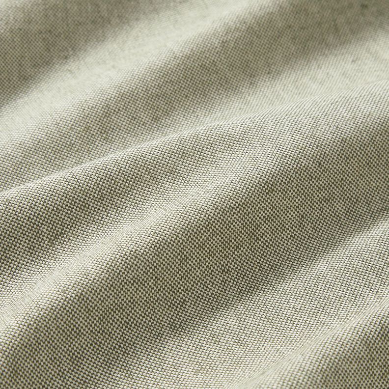 Tissu de décoration Semi-panama bicolore – olive foncé/nature,  image number 2