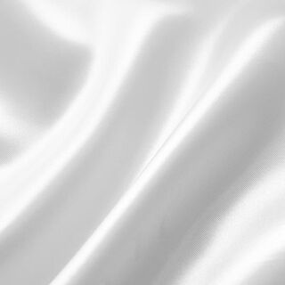 Satin polyester – blanc, 