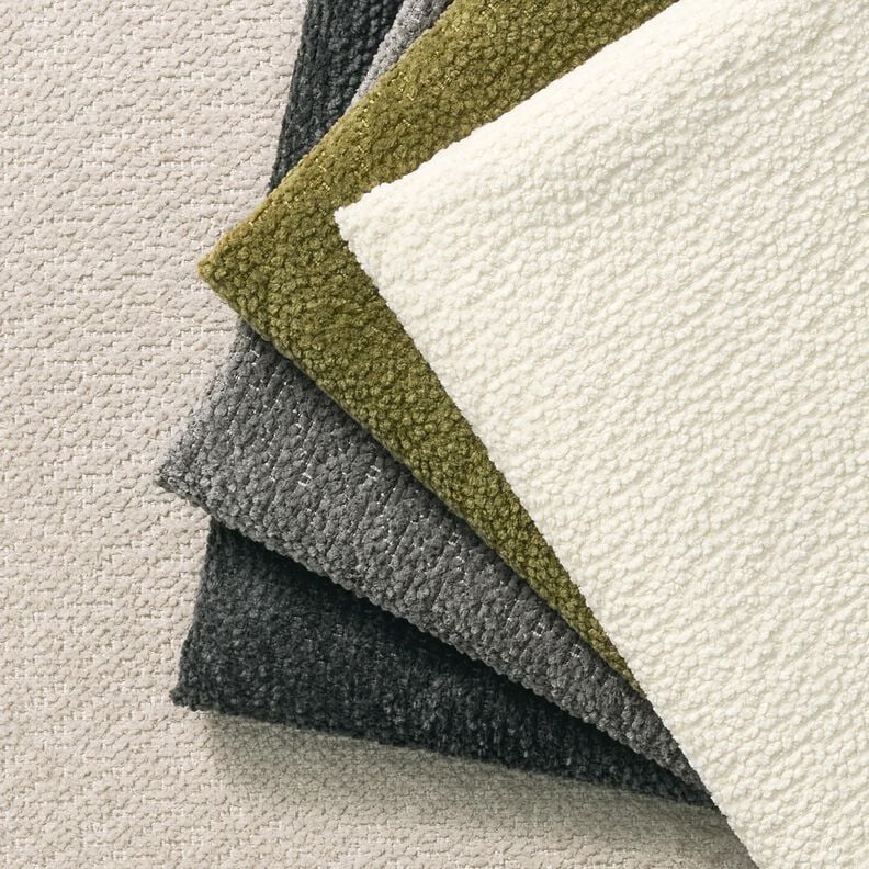 Tissu de revêtement poils doux – anthracite,  image number 4