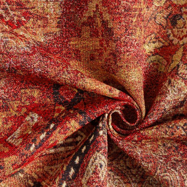 Tissu de décoration Gobelin tapis tissé – terre cuite/rouge feu,  image number 5