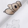 GOTS Jersey coton Koala | Poppy Fabrics – blanc/amande,  thumbnail number 4