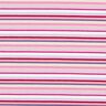 Jersey coton Ringelstreifen – mauve/rose vif,  thumbnail number 1