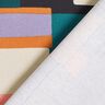 Tissu de décoration Canvas Variété de couleurs – pétrole/mauve,  thumbnail number 4