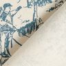 Tissu de décoration Panama Chevauchée – bleu jean/nature,  thumbnail number 4