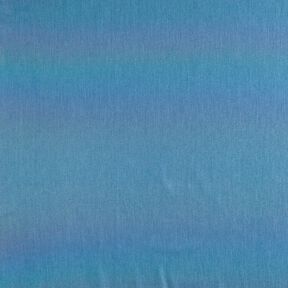 Chambray Brillant arc-en-ciel Imprimé feuille | Poppy Fabrics – bleu jean/mélange de couleurs, 