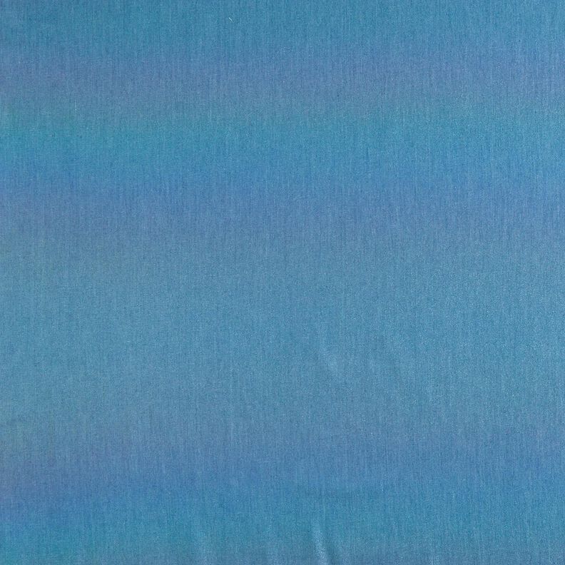 Chambray Brillant arc-en-ciel Imprimé feuille | Poppy Fabrics – bleu jean/mélange de couleurs,  image number 1