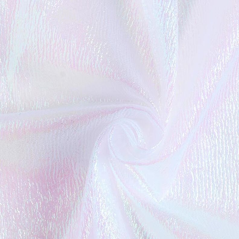 Organza Glitzer – blanc,  image number 1