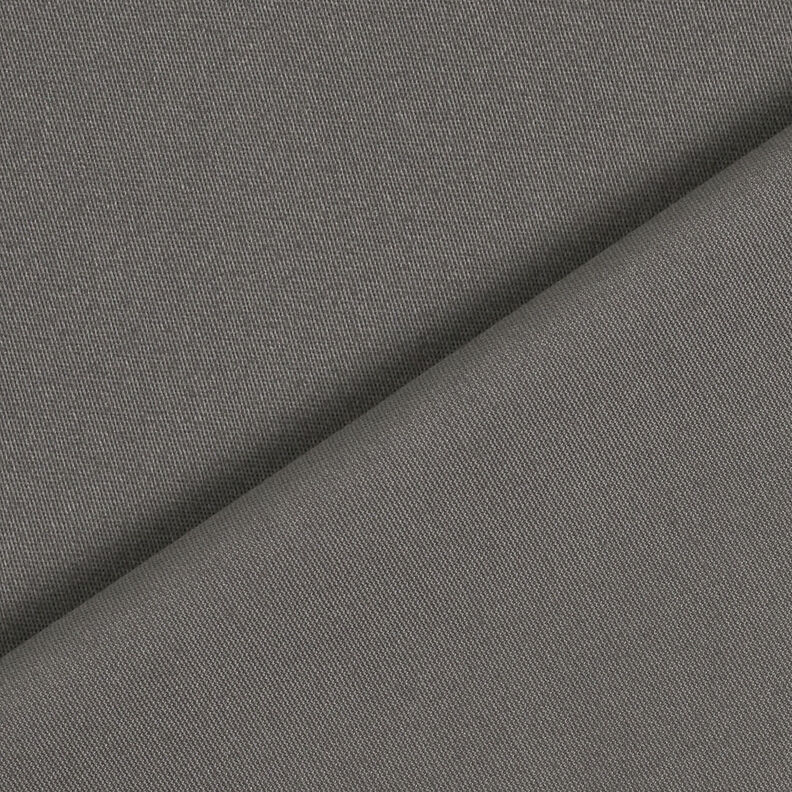 Sergé coton Stretch – gris pierre, image number 3