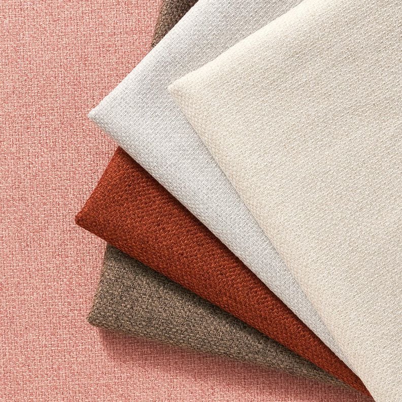 Tissu de revêtement structure en relief fin – argent,  image number 4