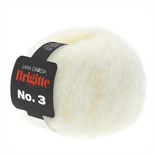 BRIGITTE No.3, 25g | Lana Grossa – blanc, 