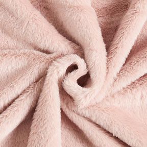 Fausse fourrure unie – rosé, 