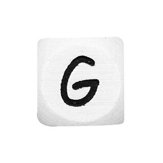 Lettres alphabet en bois G – blanc | Rico Design, 