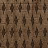 Fourrure synthétique Tissu bouclé Losanges – marron foncé,  thumbnail number 1