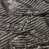 Tissu pailleté à rayures verticales – noir,  thumbnail number 2