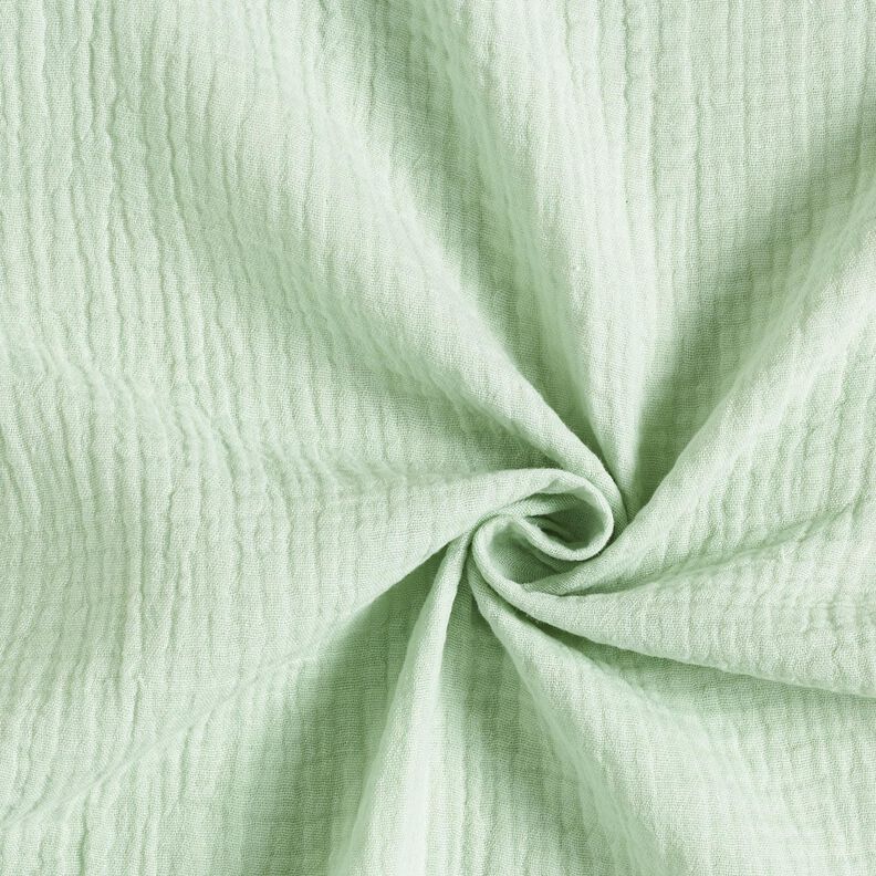 GOTS Tissu double gaze de coton | Tula – eucalyptus,  image number 1