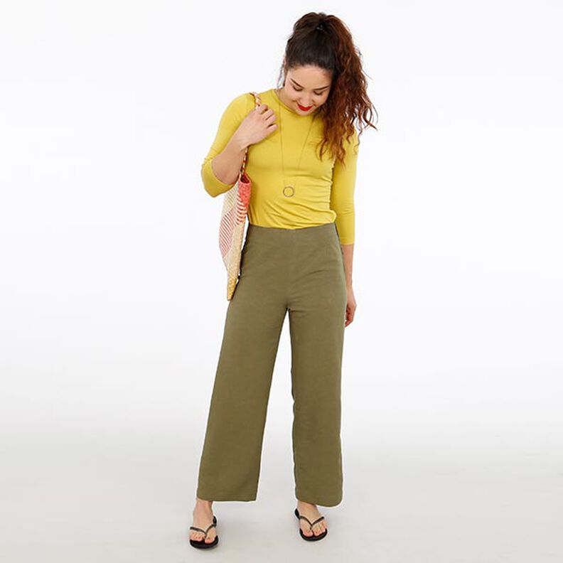 FRAU ELENA - Pantalon simple à jambe droite, Studio Schnittreif | XS - XXL,  image number 6