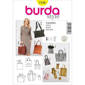 Sacs de course / petits sacs, Burda 7158, 