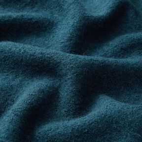 Tissu léger en maille en mélange de viscose et laine – bleu océan, 