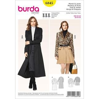 Manteau blazer / veste, Burda 6845, 