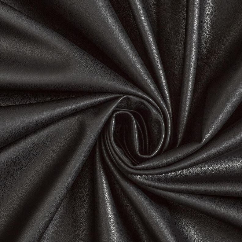 Similicuir avec revers en velours  – noir,  image number 1