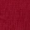 GOTS Tissu triple gaze de coton – carmin,  thumbnail number 4