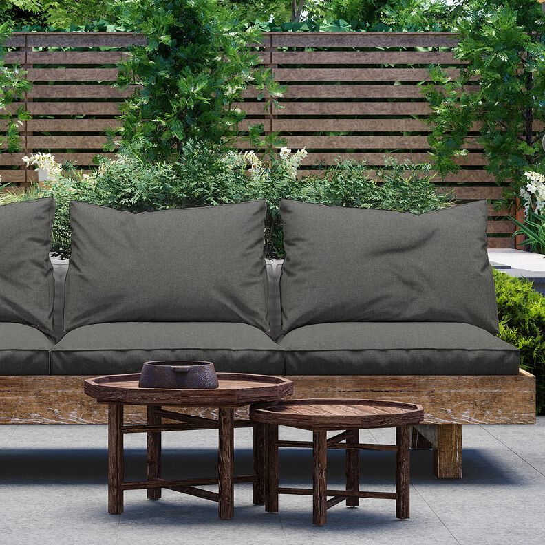 Tissu d’extérieur Canvas Uni – granit,  image number 5