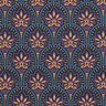 Coton enduit Sujets abstraits – bleu nuit,  thumbnail number 1