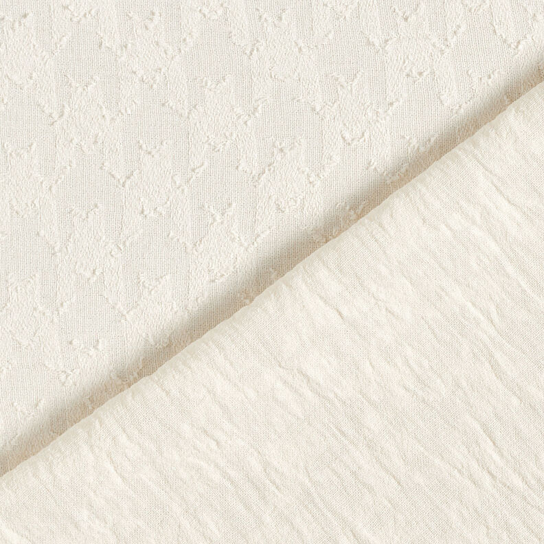 Jacquard dobby Pied-de-poule – écru,  image number 6