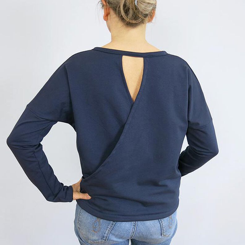 FRAU VEGA - Pull décontracté dans le dos style portefeuille, Studio Schnittreif | XS - XXL, image number 8